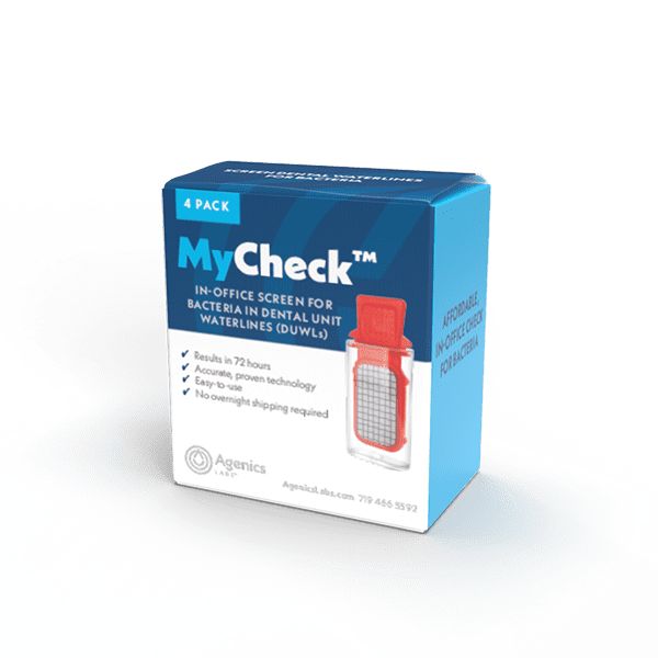 MyCheck In-office Waterline Test Kit, 4/Pkg