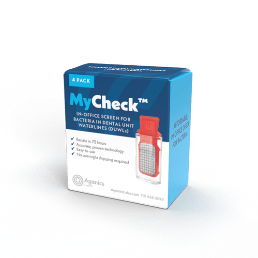 MyCheck In-office Waterline Test Kit, 4/Pkg