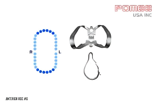 Rubber Dam Clamp #9, J&J Instruments #11-890