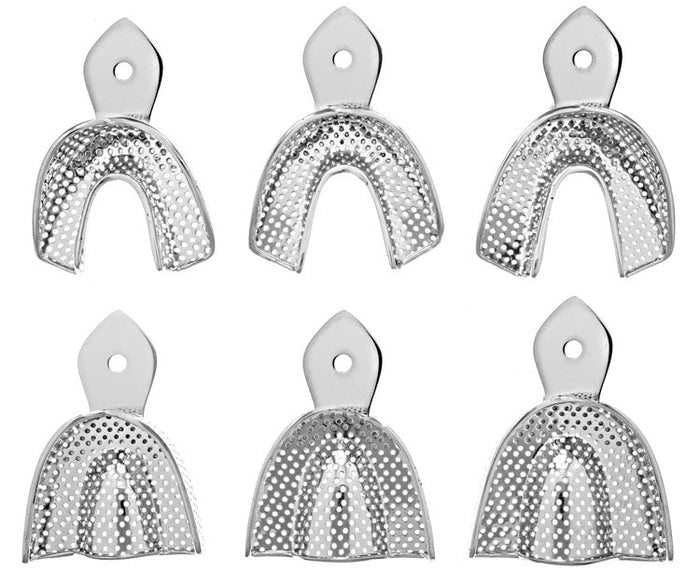 Imp Tray - Perforated Set Of 6, J&J Instruments #40-1000