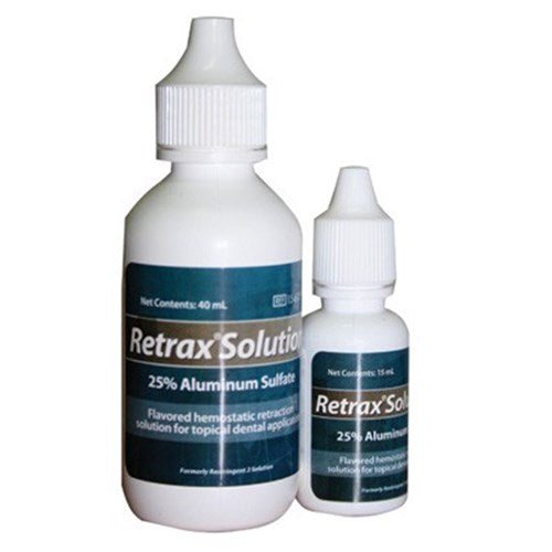 Retrax Hemostatic Solution w/ aluminum Sulfate, 15ml