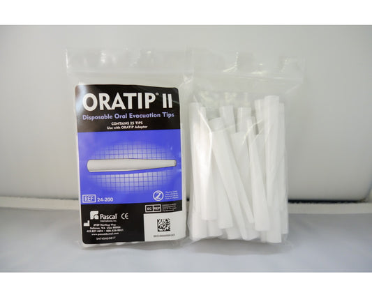 Oratip II HVE Tips, 25/Bag