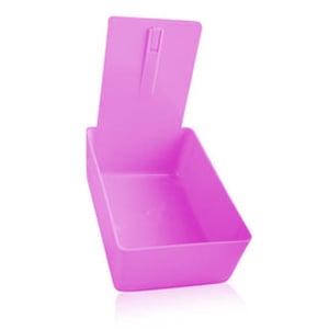 Lab Pan (7" X 4" X 2"Deep), Neon-Pink