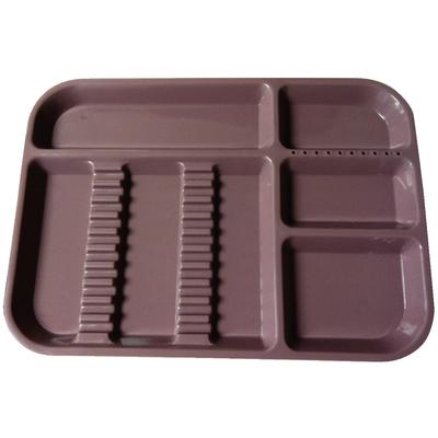 Divided Tray, Size B (Ritter) , Mauve, Each