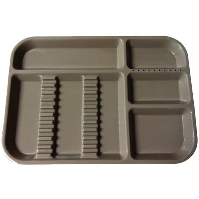 Divided Tray, Size B (Ritter) , Beige, Each