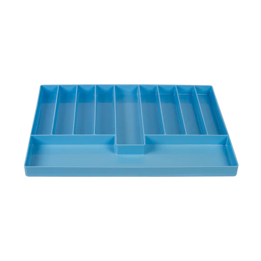 #302 Drawer Tray, 16"L X 12 1/5"W X 1"H, Blue