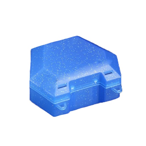 Glitter Premium Retainer Box, For Retainer, Splint & Night Guard (12Pcs/Box), Sapphire