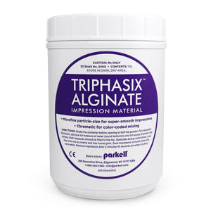 TriPhasix Chroma Alginate, French Vanilla Flavor, Canister, 1lb./Pkg