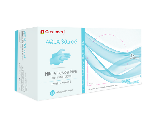 Aqua Source Nitrile Powder Free Gloves