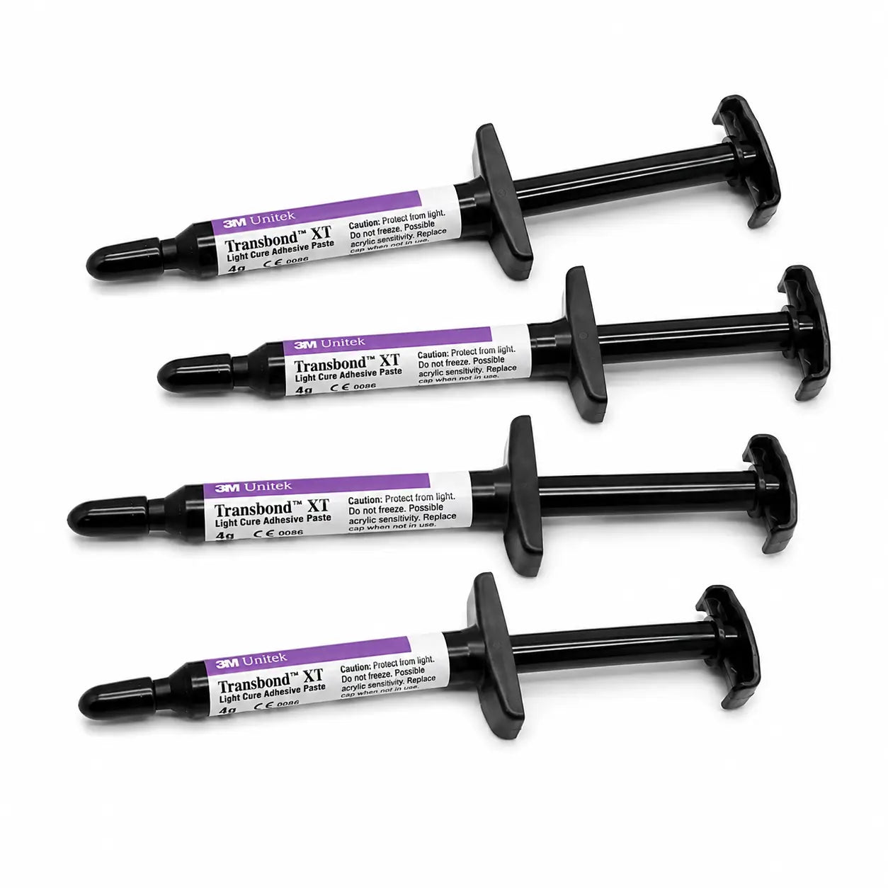 3M Transbond XT Light Cure Adhesive in Syringes, 4 g, 4/Pk