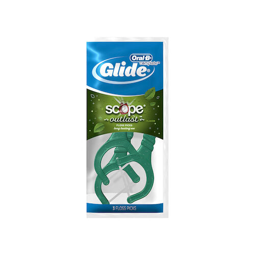 Glide™ Floss Picks w/Scope®, 3/pk, 72 pk