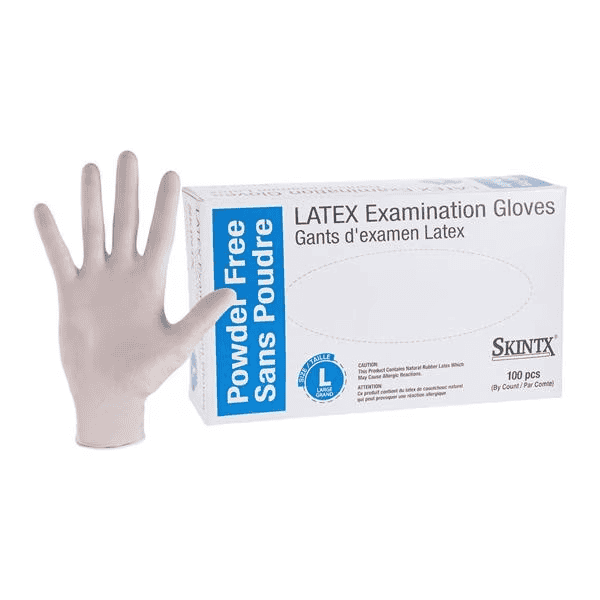 Latex, Powder-Free, Exam Gloves