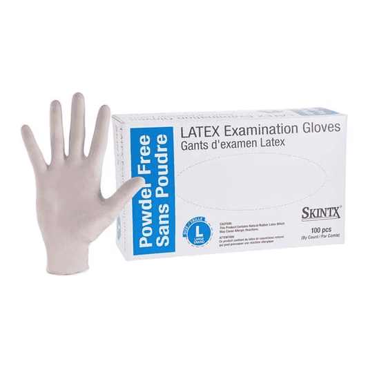 Latex, Powder-Free, Exam Gloves