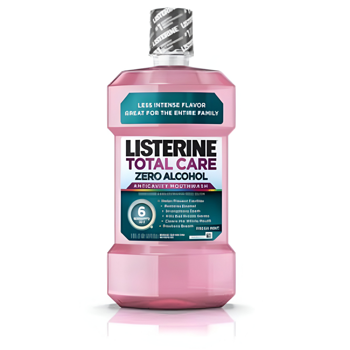 Listerine Total Care Zero Mouthwash, Alcohol Free, Fresh Mint, 1L, 6/cs