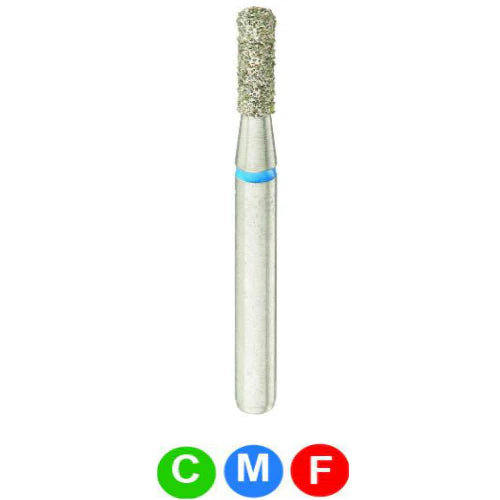 Dental Ree 835KR/014 Medium, Multi-Use Diamond Burs, 5/Pkg