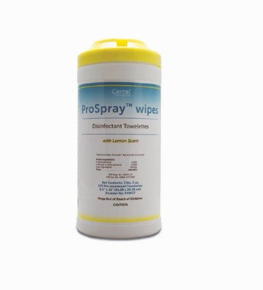 ProSpray Disinfectants Liquid and Wipes