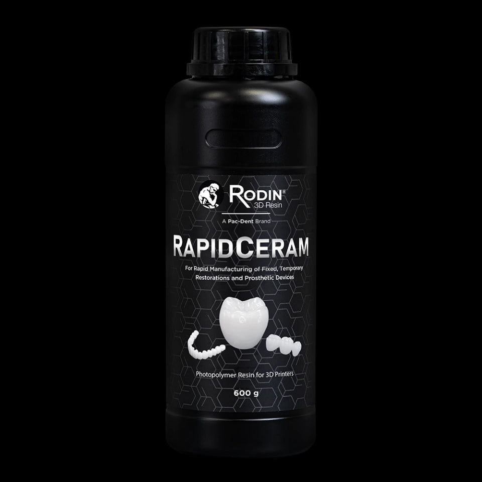 Rodin® RapidCeram High-Speed Ceramic NanoHybrid Resin