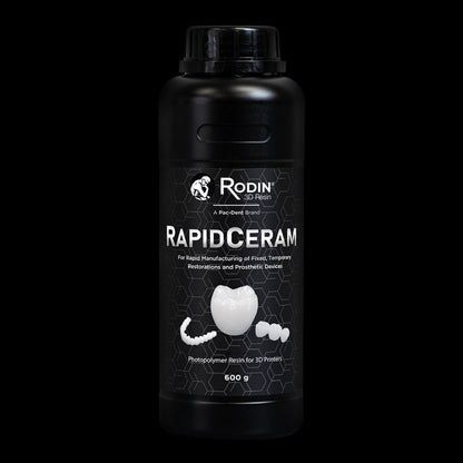 Rodin® RapidCeram High-Speed Ceramic NanoHybrid Resin
