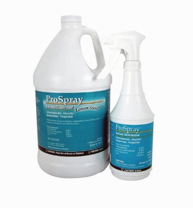 ProSpray Disinfectants Liquid and Wipes