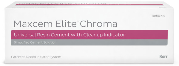 Maxcem Elite Chroma Refill, Clear