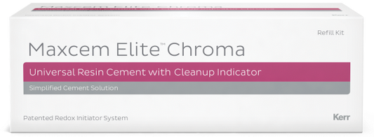 Maxcem Elite Chroma Refill, Clear