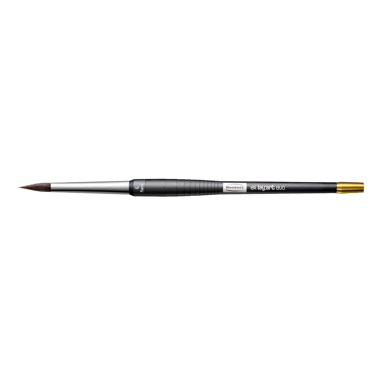 Renfert lay:art evo Brushes with Handle - Size 6 - Flame