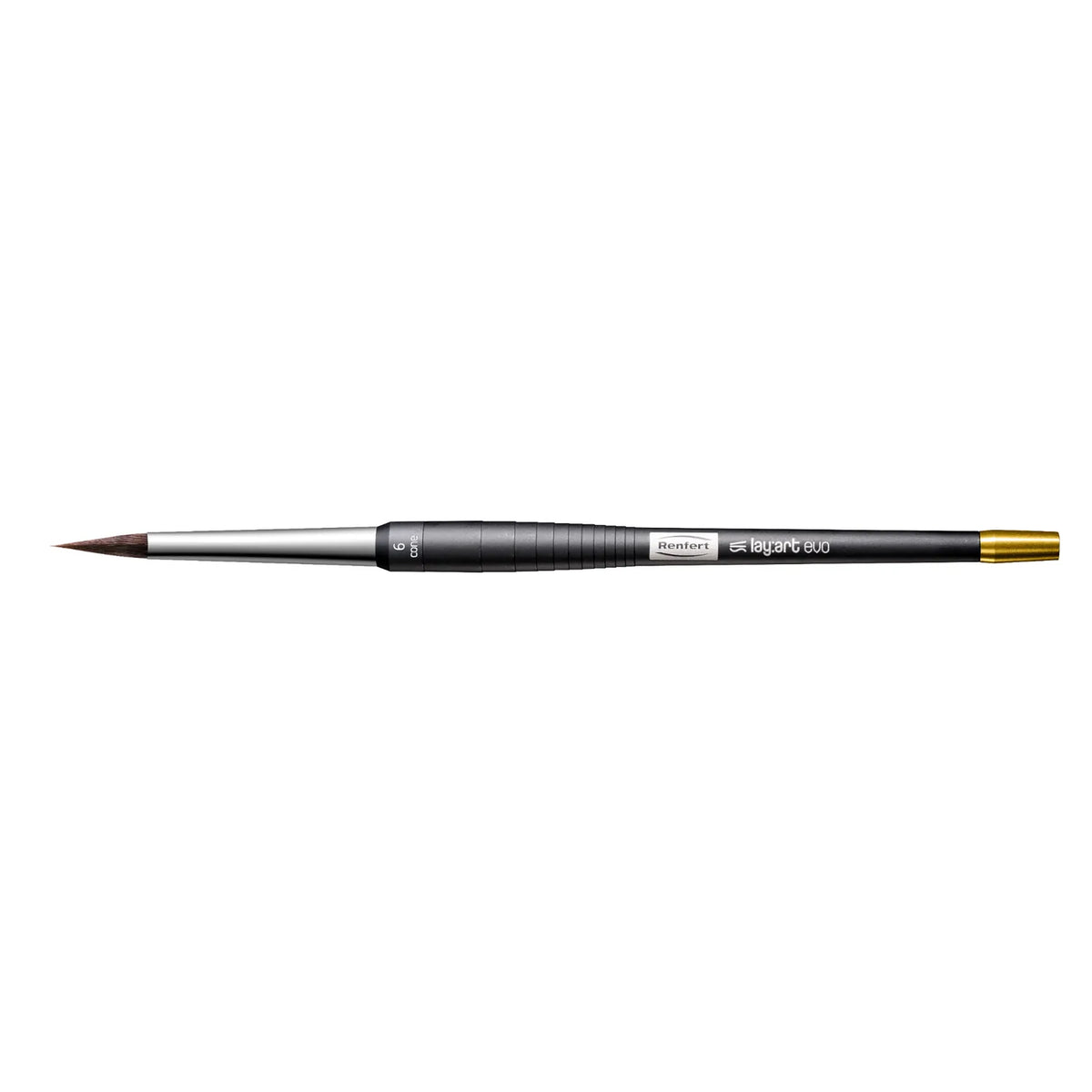Renfert lay:art evo Brushes with Handle - Size 6 - Cone