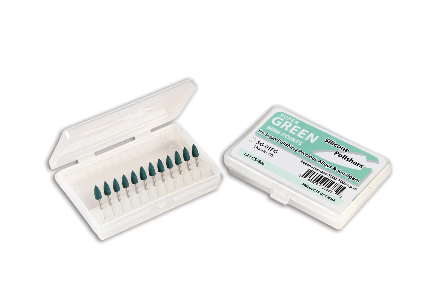 Silicone Mini Points, Friction Grip, 12/Pkg