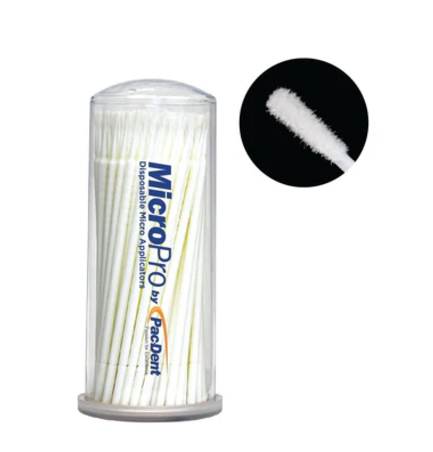 Disposable Micro Applicators - Tapered, 400 per case, White