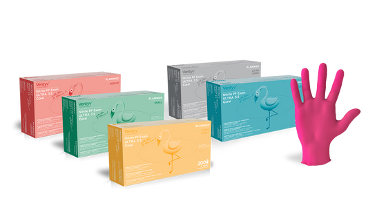 Flamingo Nitrile Gloves,  200/Box