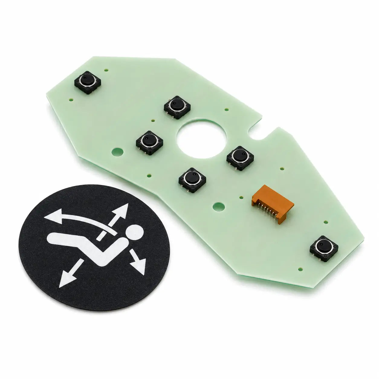 Belmont Foot Control PC Board with Switches for BEL-10/BEL-20 – B10X7898