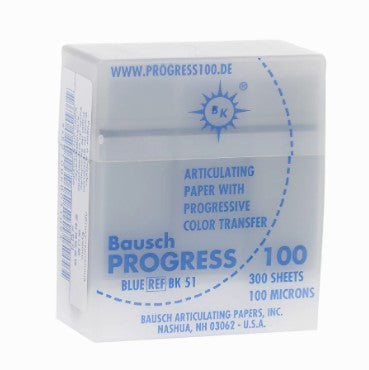 Articulating Strips, .004" (100 microns) Plastic Dispenser with 300 Strips