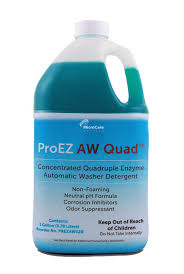 Spec Clean Quad Concentrated Quadruple Enzyme Automatic Washer Detergent (No pump), 1 Gallon