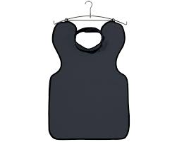 LEAD FREE APRON W/COLLAR CHARCOAL