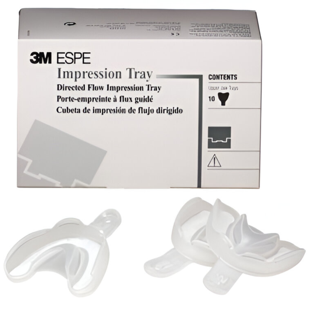 3M Directed Flow Impression Tray, Large, Upper Tray Refill, 10/bg