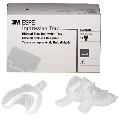 3M Directed Flow Impression Tray, Large, Upper Tray Refill, 10/bg