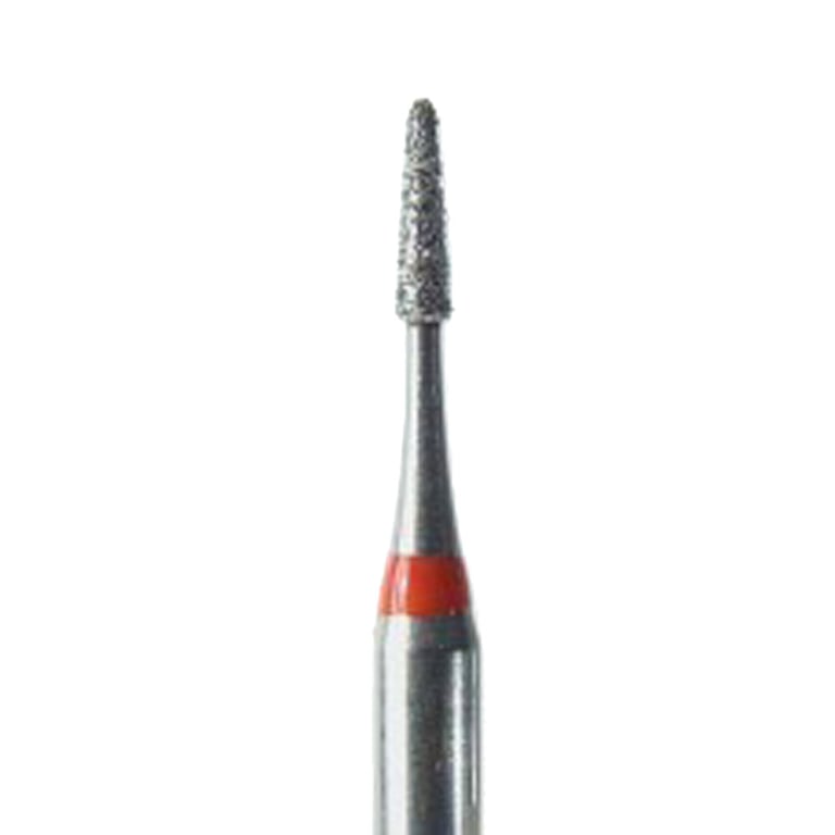 NeoDiamond FG #1300 (S858.009) Short Shank Fine Pointed Cone Pit and Fissure, 25/Pkg