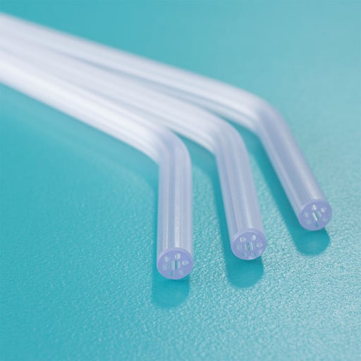 Clear 3 Way Syringe Tips, Sani-Tip Comparable (250Pcs/Bag)