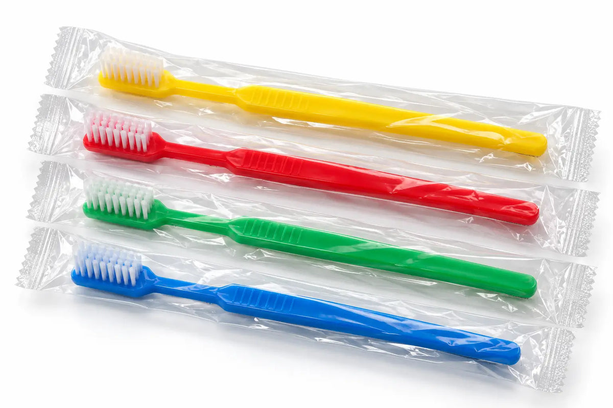 Pre-Pasted Adult Toothbrushes — 100/Box