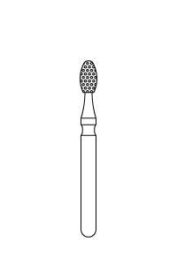 Priva Rotary Instruments — Egg, 5/Pkg