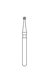 Priva Rotary Instruments — Round, 5/Pkg