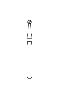 Priva Rotary Instruments — Round, 5/Pkg