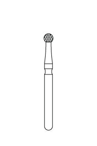 Priva Rotary Instruments — Round, 5/Pkg