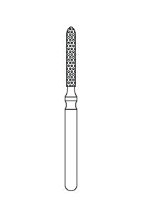 Priva Rotary Instruments — Flame, 5/Pkg