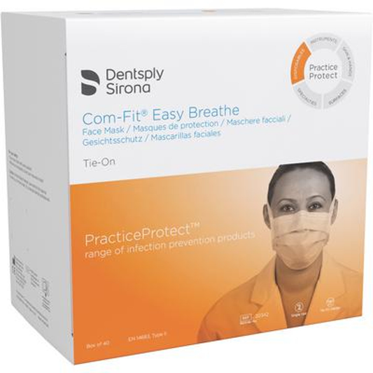 COMFIT Easy Breathe Tie on Blue - Box of 40, #20342