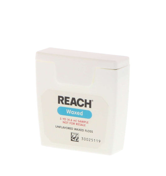 Reach Dental Floss, Waxed, Trial Size, 5 yds, 144/cs