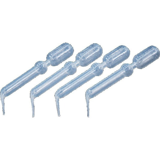 Disposable Pipettes w/ Soft Tip, 1.5cc Capacity, Clear, 100/Pkg