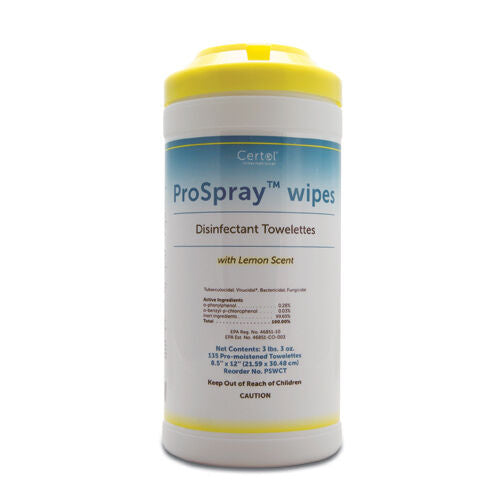 ProSpray Surface Disinfectant Wipes