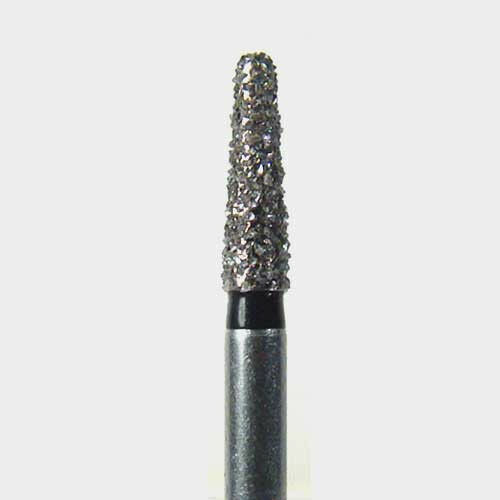 NeoDiamond FG #1116.6 SS (Short Shank) S855.016 Coarse Grit, Round End Taper Bur, 25/Pkg