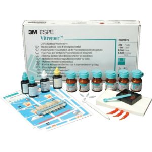 3M Vitremer Glass Ionomer, PEDO Vitremer Powder Refill, 9g & Spoon